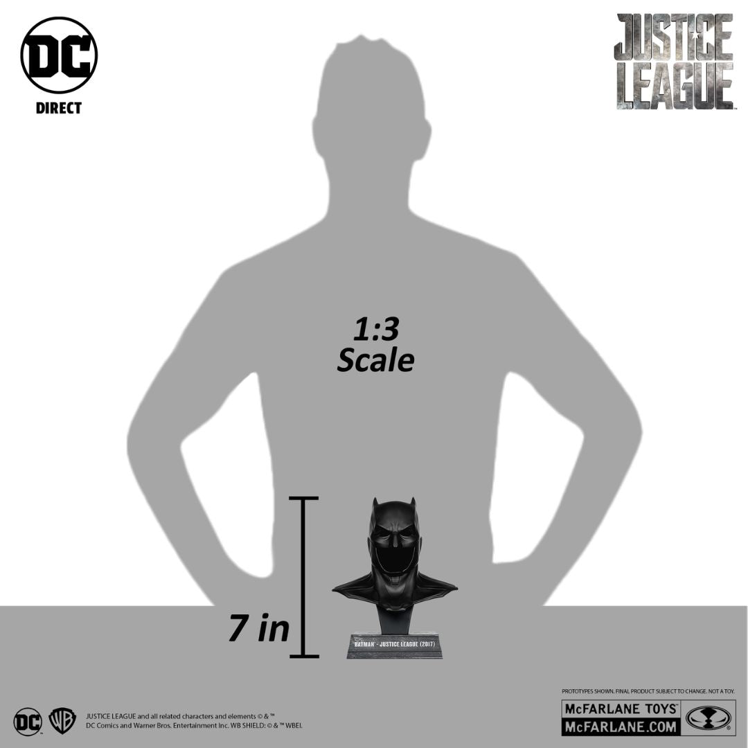 Batman Cowl (Justice League Tactical Suit) DC Direct By Mcfarlane Toys -McFarlane Toys - India - www.superherotoystore.com