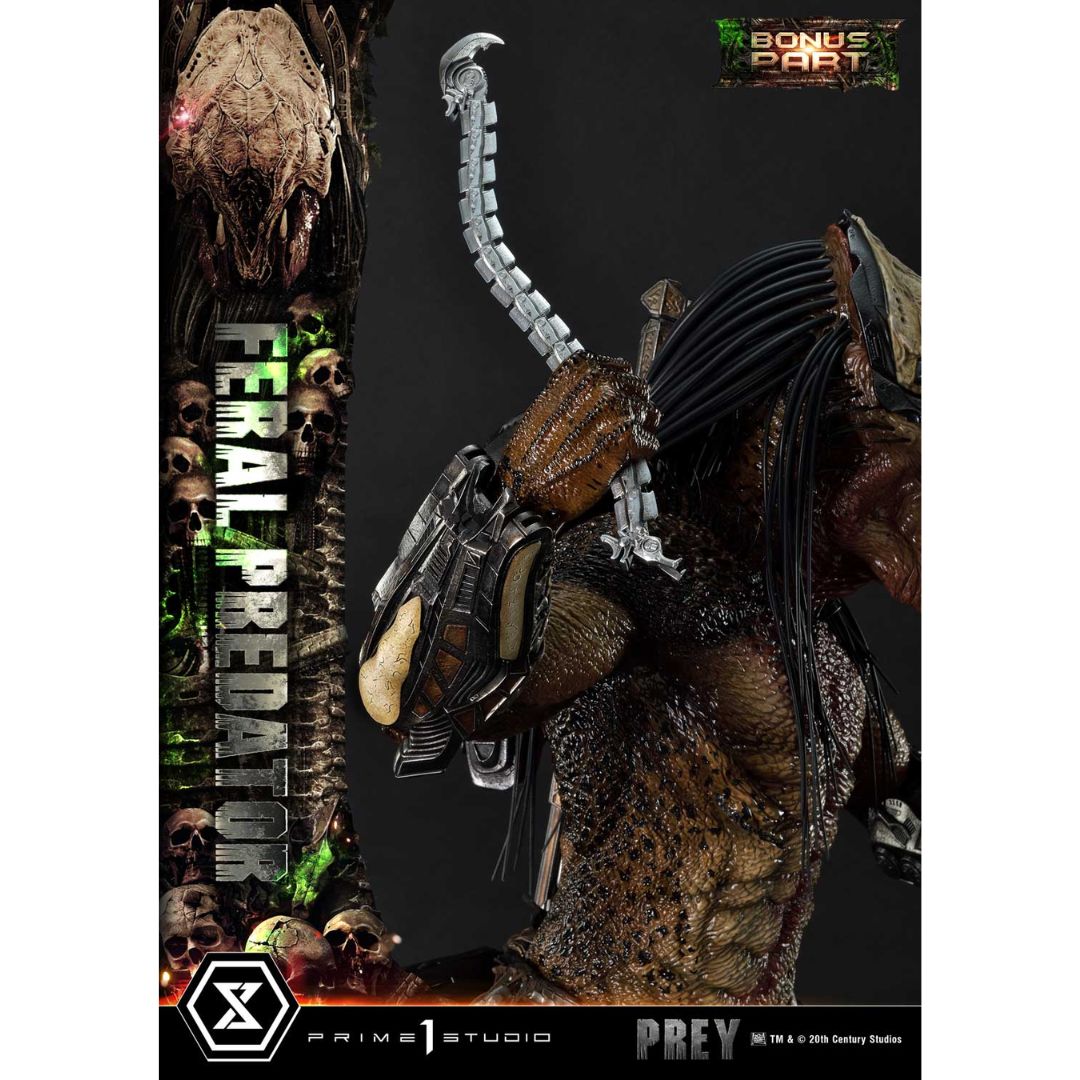 Prey (Film) Feral Predator Deluxe Version Statue By Prime1 Studios -Prime1 Studios - India - www.superherotoystore.com