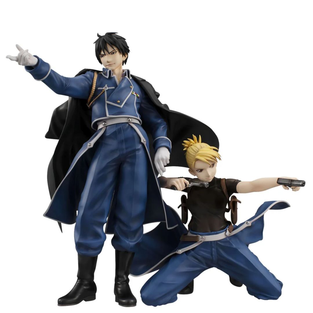 Precious G.E.M.  Fullmetal Alchemist  Roy Mustang & Liza Hawkeye By Megahouse