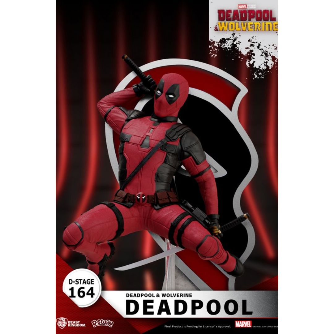 Deadpool & Wolverine - Deadpool D Stage Statue By Beast Kingdom -Beast Kingdom - India - www.superherotoystore.com