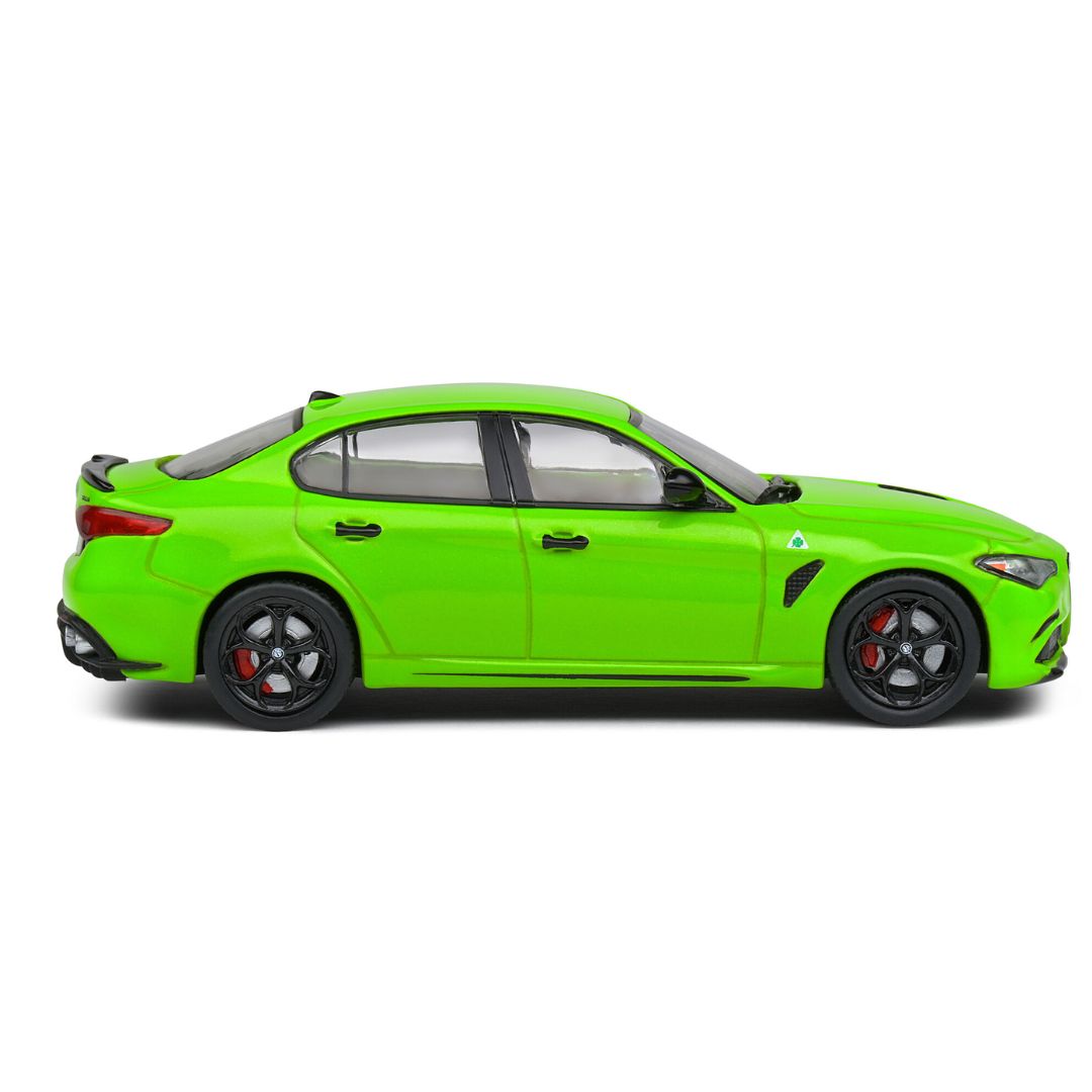 ALFA ROMEO GIULIA QUADRIFOGLIO GREEN 2020 1:43 scale by Solido -Solido - India - www.superherotoystore.com