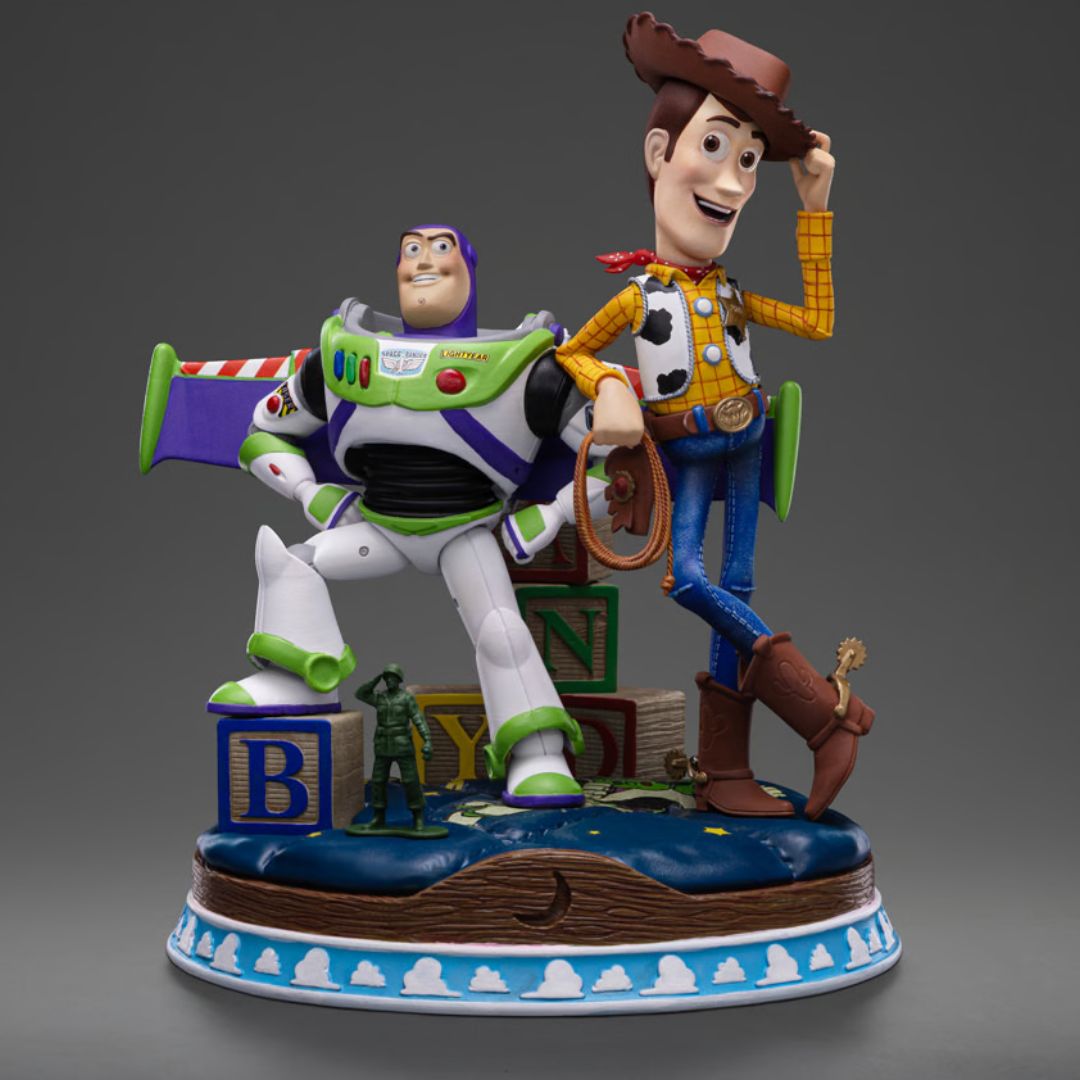 Buzz & Woody Deluxe Statue By Iron Studios -Iron Studios - India - www.superherotoystore.com