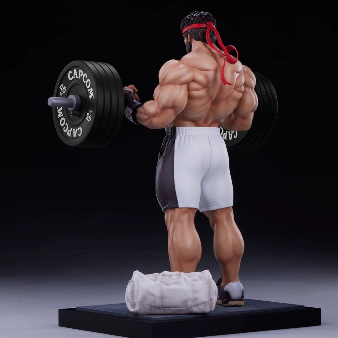 Ryu: Powerlifting (Battle Edition) Statue By Pcs Collectibles -PCS Collectibles - India - www.superherotoystore.com