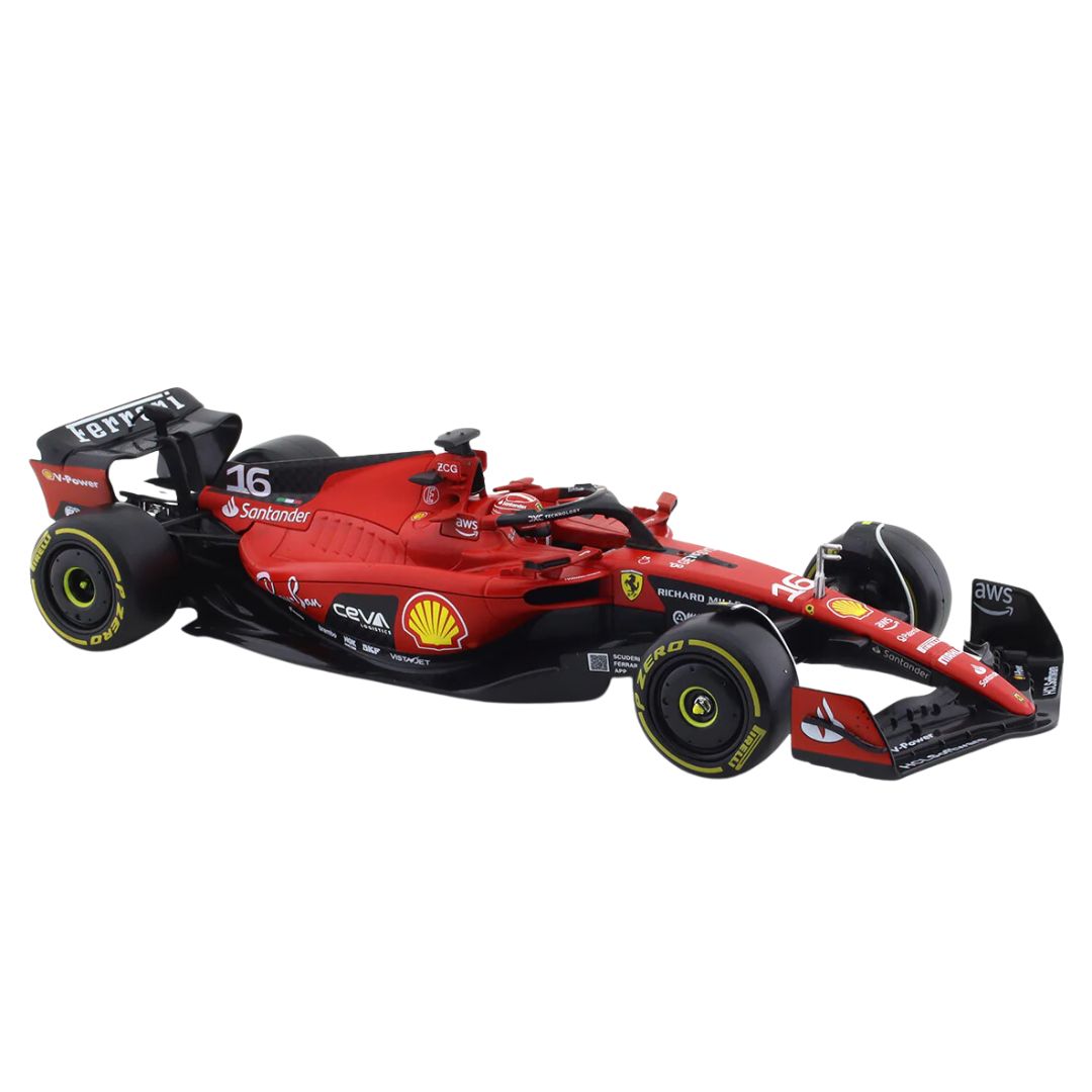 2023 Ferrari F1 Charles Leclerc 1:24 Scale Die-Cast Car by Bburago -Bburago - India - www.superherotoystore.com