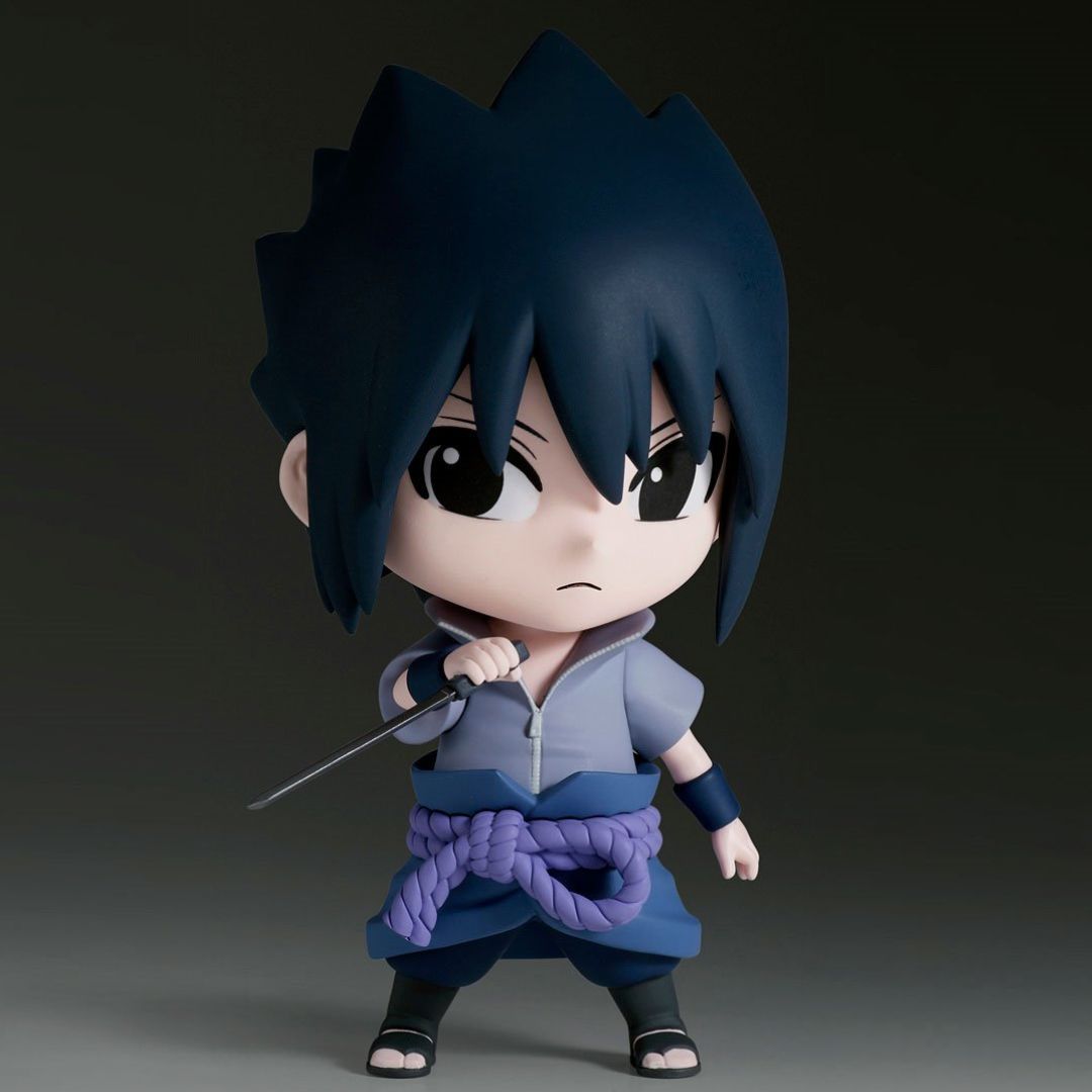 Naruto Shippuden Repoprize Uchiha Sasuke & Hatake Kakashi A: Uchiha Sasuke Figure By Banpresto -Banpresto - India - www.superherotoystore.com