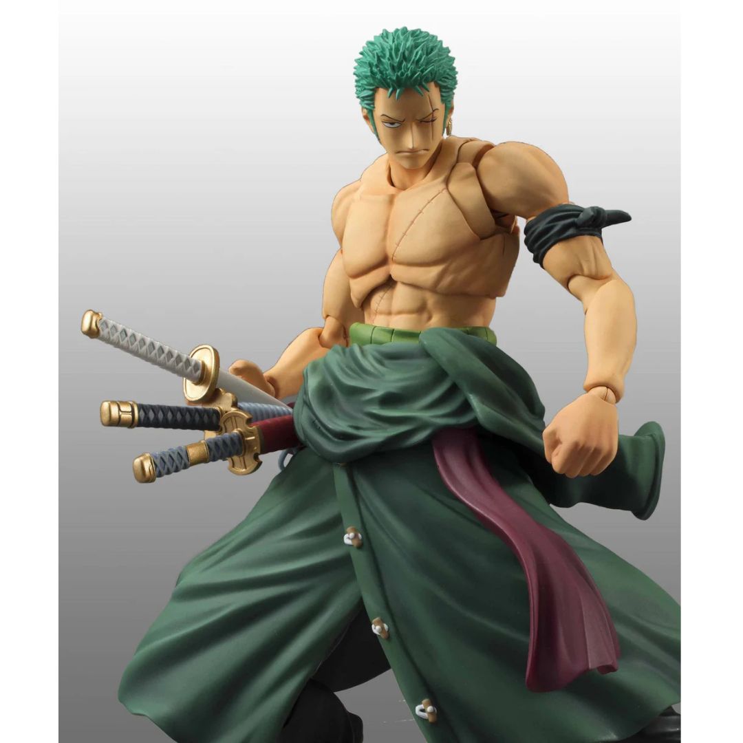 Variable Action Heroes  One Piece Roronoa Zoro (Repeat) Statue By Megahouse -Megahouse - India - www.superherotoystore.com