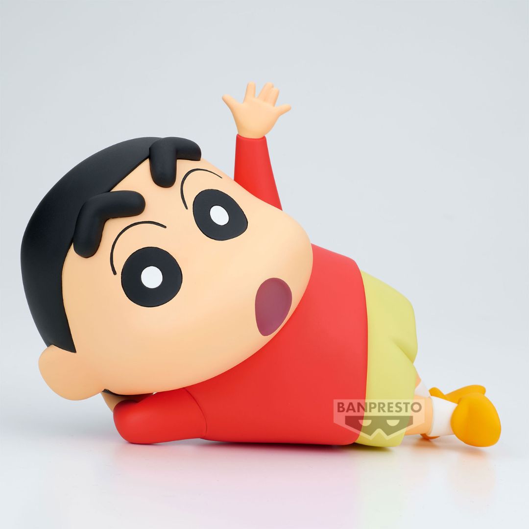 Crayon Shinchan Big Sofvimates - Shinnosuke No Hara - Oh Figure By Banpresto -Banpresto - India - www.superherotoystore.com