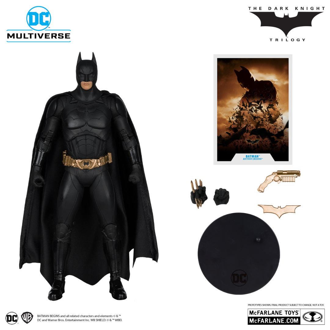 Batman (Batman Begins) DC Multiverse Action Figure By Mcfarlane Toys -McFarlane Toys - India - www.superherotoystore.com