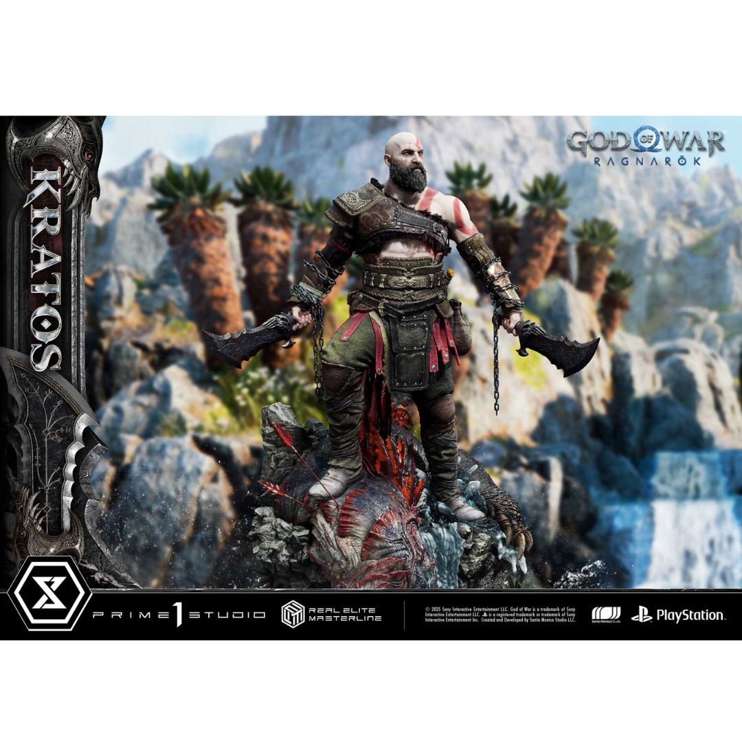 God Of War: Ragnarok Kratos Regular Version Statue By Prime1 Studios -Prime 1 Studio - India - www.superherotoystore.com