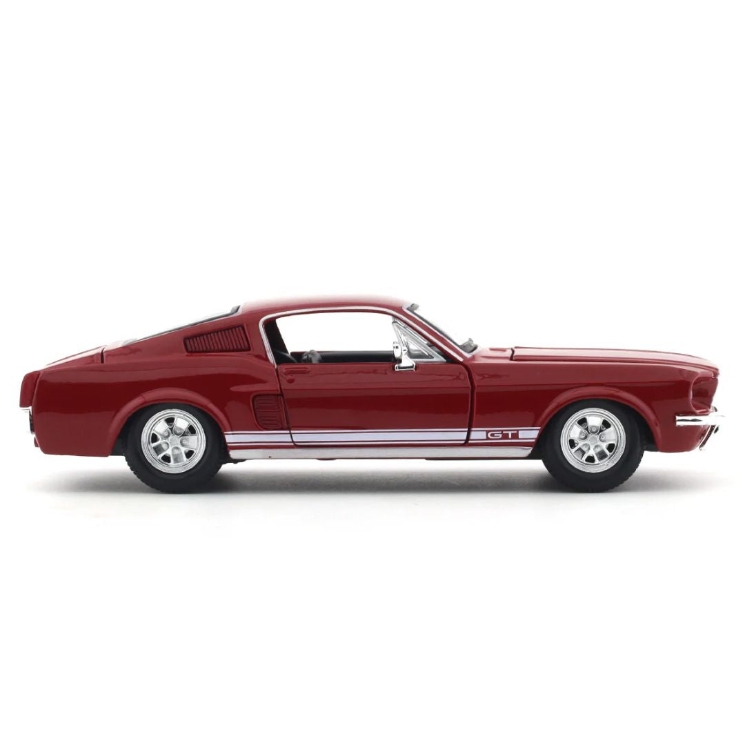 1967 Red Ford Mustang GT 1:24 Scale Die-Cast Car by Maisto -Solido - India - www.superherotoystore.com