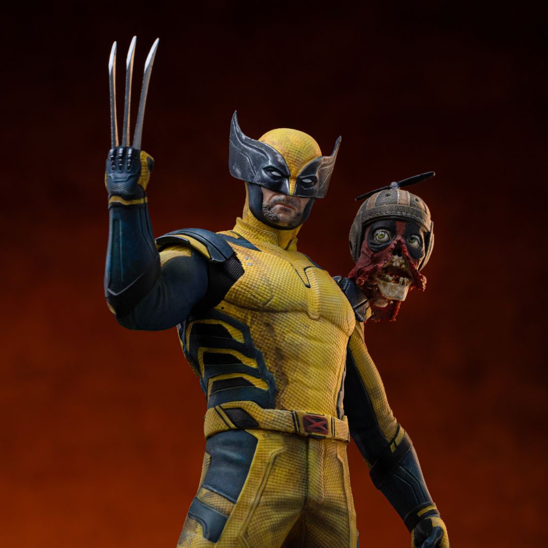 Wolverine-  Deadpool & Wolverine Statue by Iron Studios -Iron Studios - India - www.superherotoystore.com