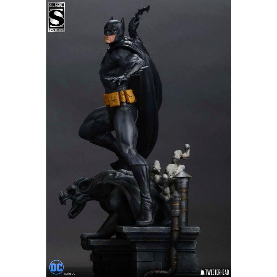 Batman™ (Black And Gray Edition ) Quarter Scale Maquette Statue By Tweeterhead -Tweeterhead - India - www.superherotoystore.com