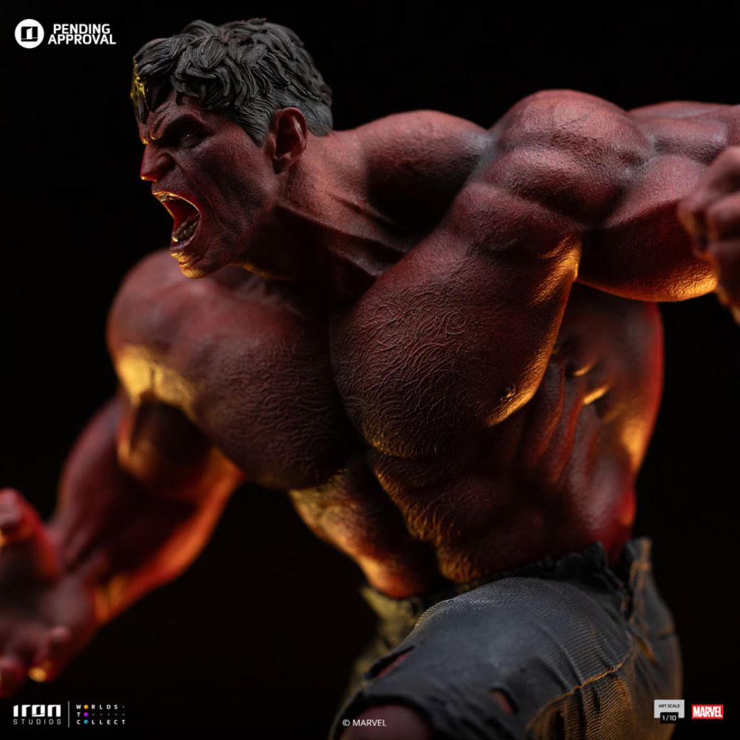 Captain America : A Brave New World: Red Hulk Statue By Iron Studios -Iron Studios - India - www.superherotoystore.com