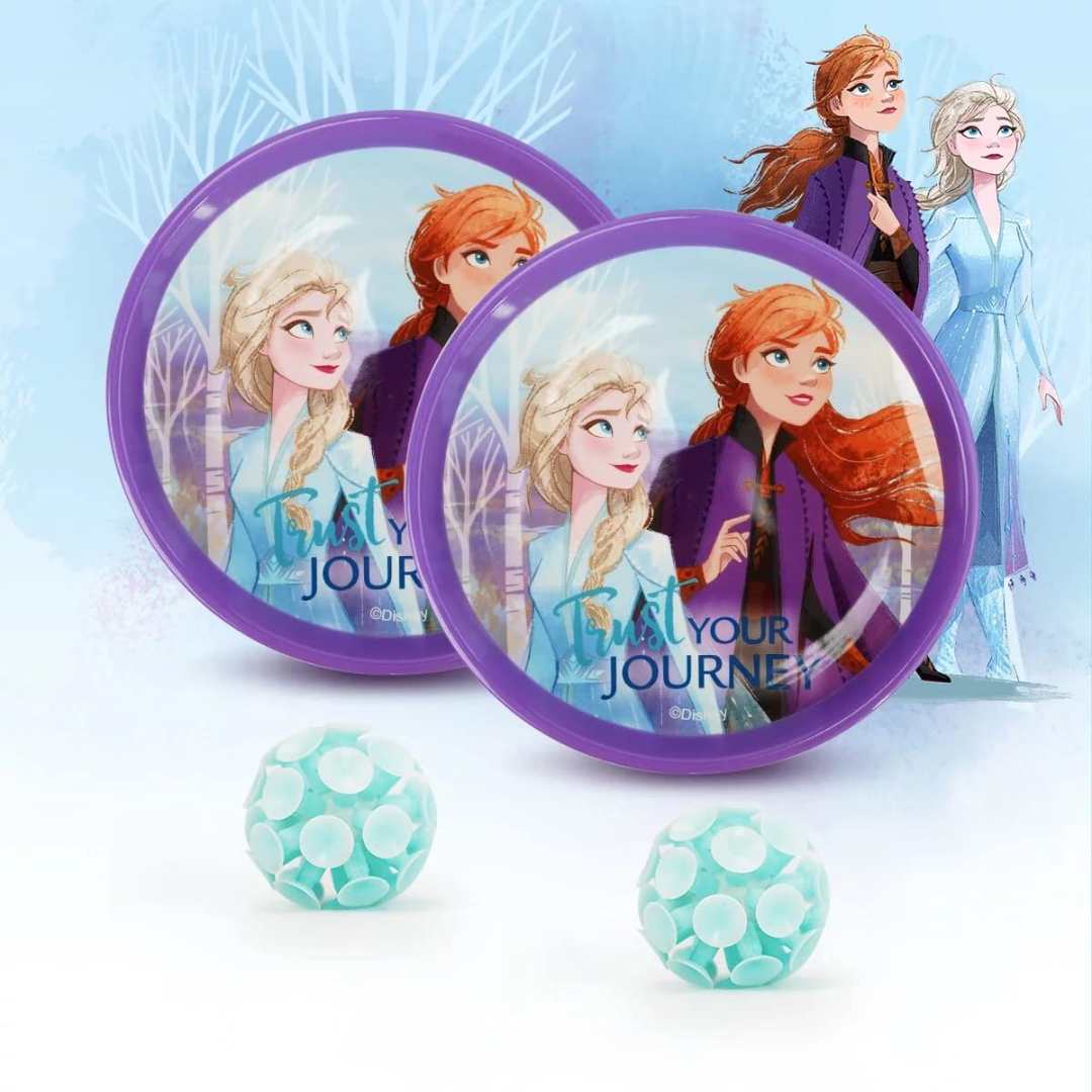 DISNEY FROZEN 2 CATCHBALL SET - PURPLE By Mesuca -Mesuca - India - www.superherotoystore.com