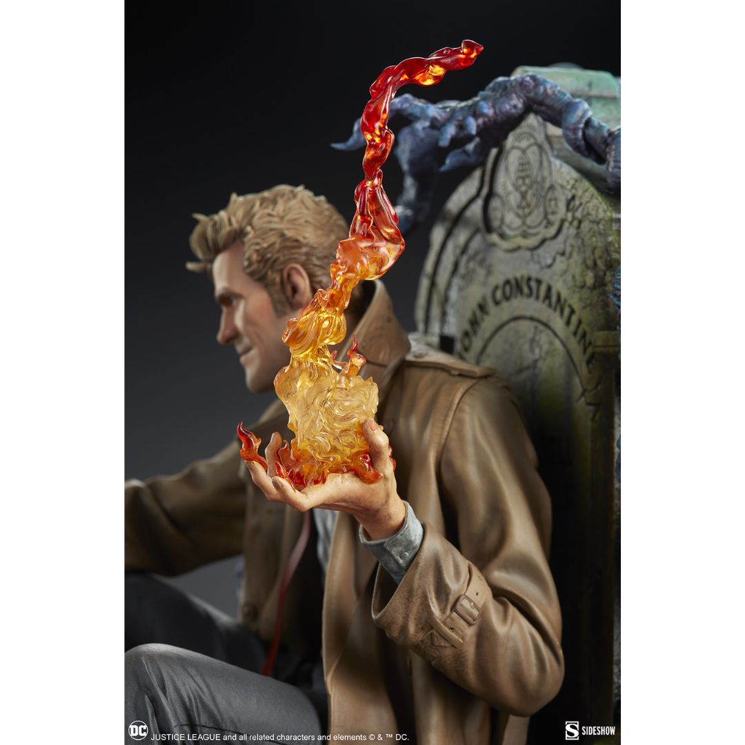 John Constantine: Just Another Exorcism Hangover Statue By Sideshow Collectibles -Sideshow Collectibles - India - www.superherotoystore.com