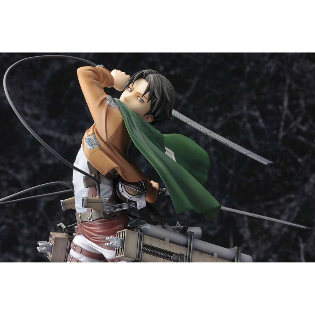 ATTACK ON TITAN ARTFX J LEVI RENEWAL PACKAGE VERSION BY KOTOBUKIYA