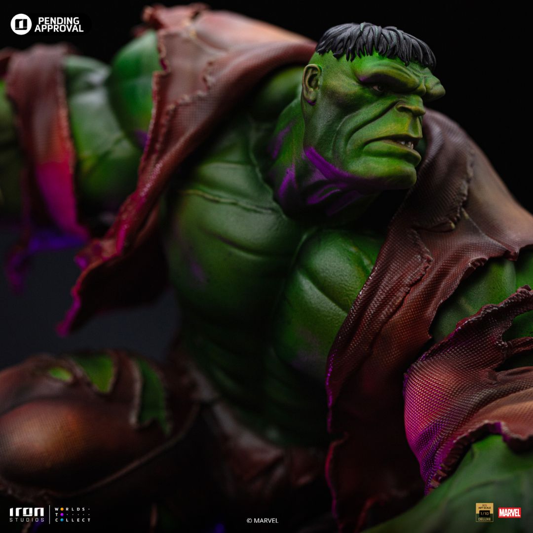 Hulk Deluxe- Deluxe Art Statue By Iron Studios -Iron Studios - India - www.superherotoystore.com