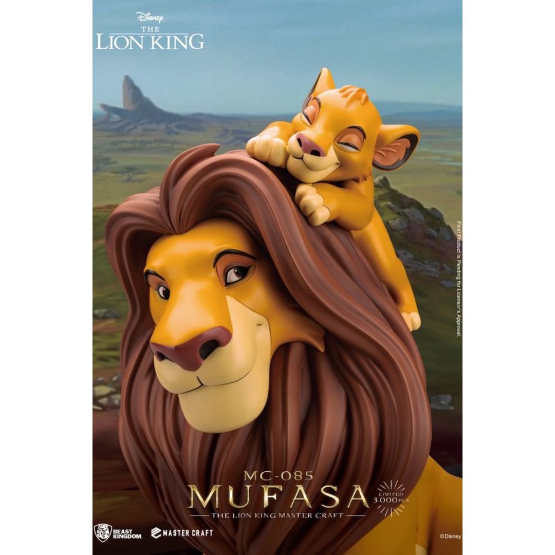 The Lion King Master Craft Mufasa Statue By Beast Kingdom -Beast Kingdom - India - www.superherotoystore.com