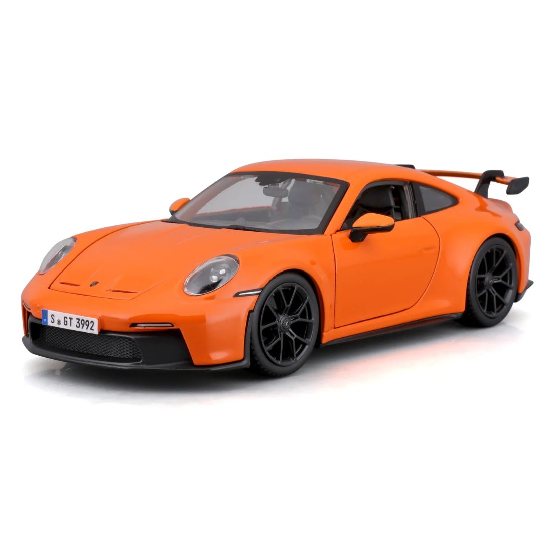 2022 Orange Porsche 911 GT3 1:24 Scale Die-Cast Car by Bburago -Bburago - India - www.superherotoystore.com