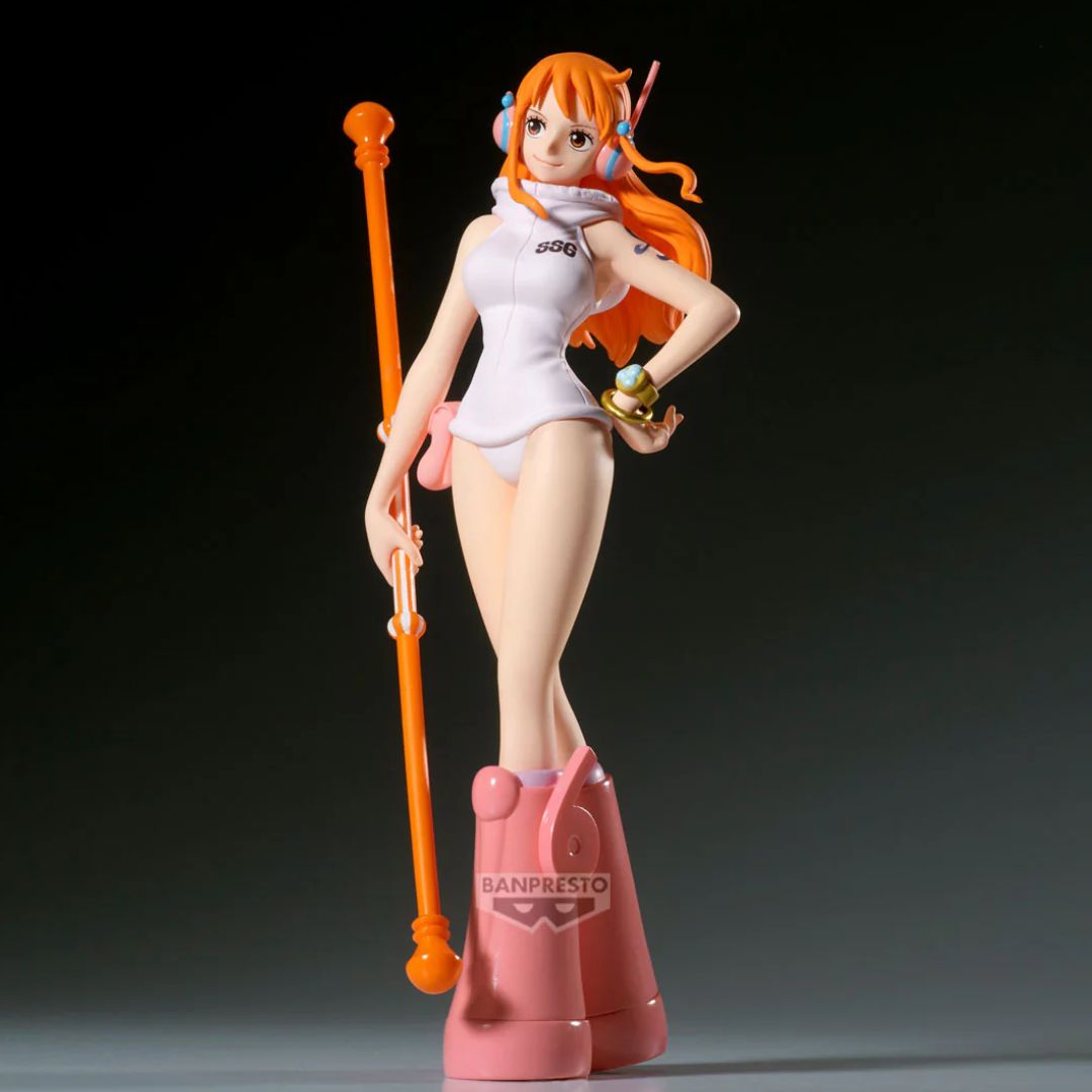 One Piece The Shukko - Nami - Ver.Egghead Figure Statue By Banpresto -Banpresto - India - www.superherotoystore.com