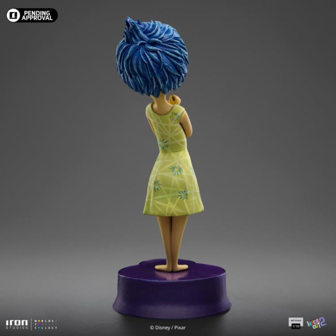 Joy - Inside Out 2 Statue By Iron Studios -Iron Studios - India - www.superherotoystore.com