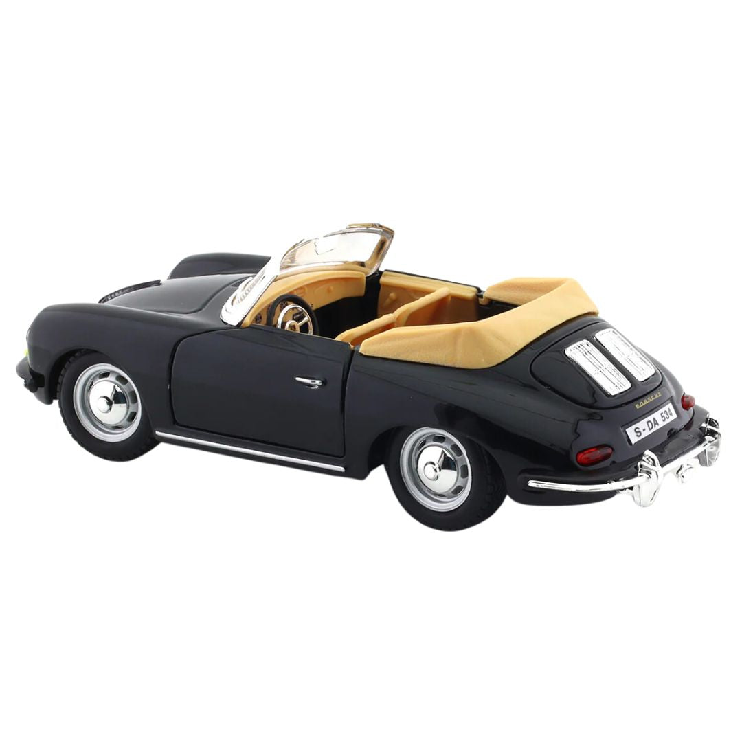 Porsche 356 Cabriolet (1961) 1:24 Diecast car by Bburago -Bburago - India - www.superherotoystore.com