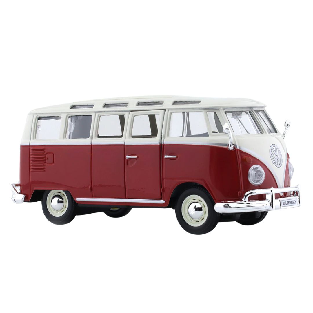 Volkswagen Van 'Samba' Bus 1:24 Scale Die-Cast Car by Bburago -Bburago - India - www.superherotoystore.com