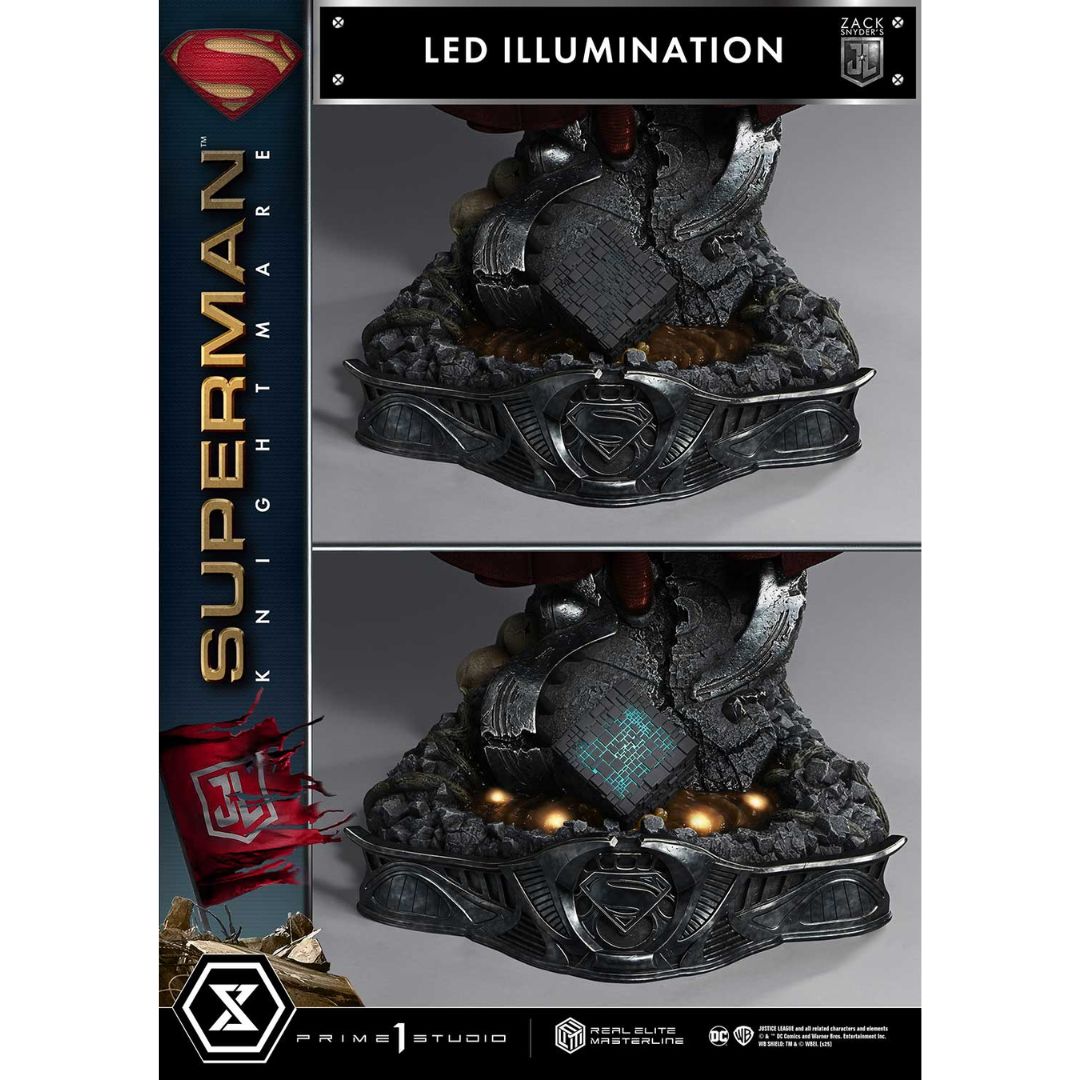 Justice League (Film) Superman Knightmare Color Edition Dx Bonus Version Statue By Prime1 Studios -Prime1 Studios - India - www.superherotoystore.com