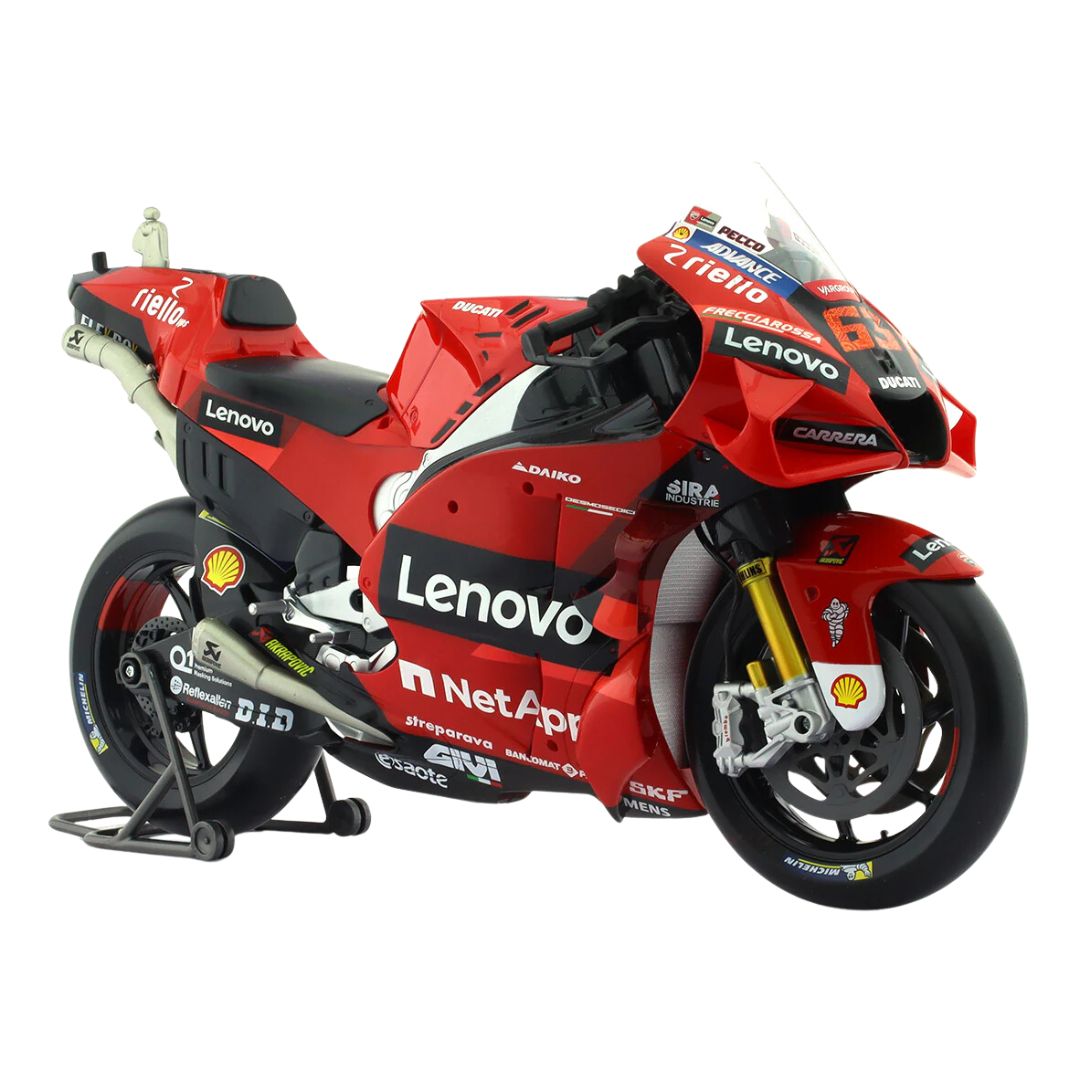 Ducati Lenovo team 2022 1:24 Scale Die-Cast bike by Bburago -Bburago - India - www.superherotoystore.com