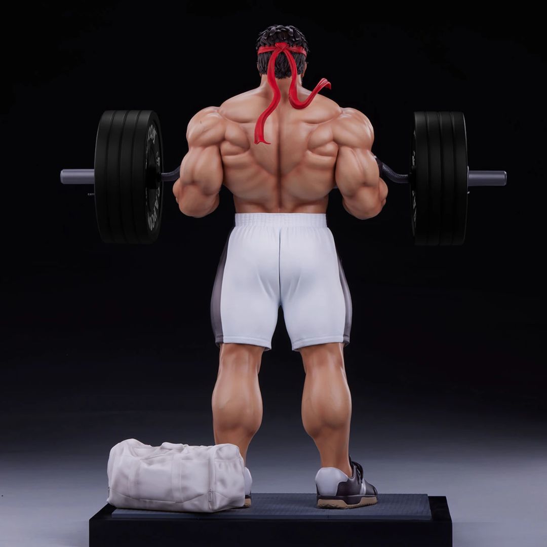 Ryu: Powerlifting (Battle Edition) Statue By Pcs Collectibles -PCS Collectibles - India - www.superherotoystore.com