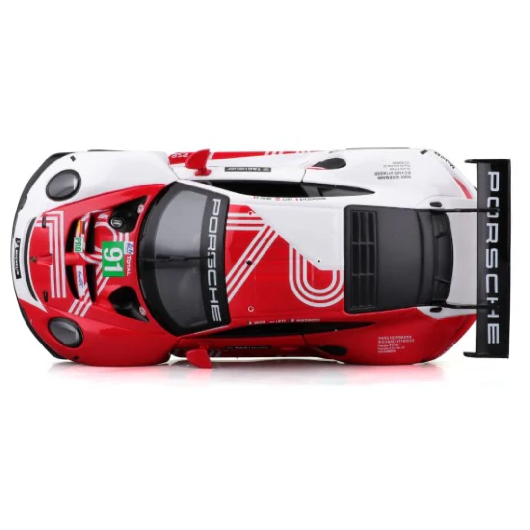 2020 Porsche 911 RSR LeMans 1:24 Scale Die-Cast Car by Bburago -Bburago - India - www.superherotoystore.com