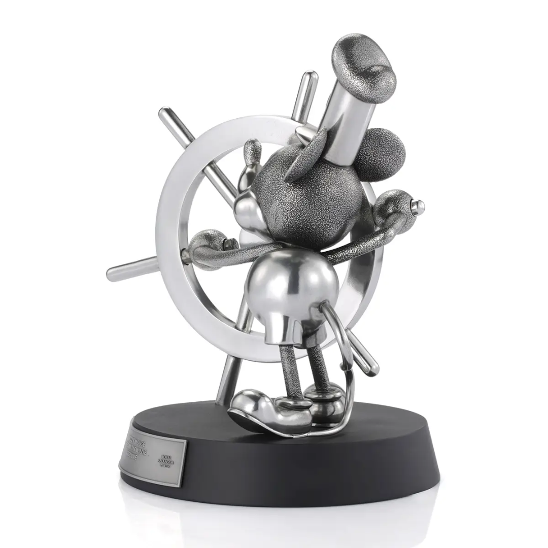 Limited Edition Mickey Mouse Steamboat Willie Figurine By Royal Selangor -Royal Selangor - India - www.superherotoystore.com