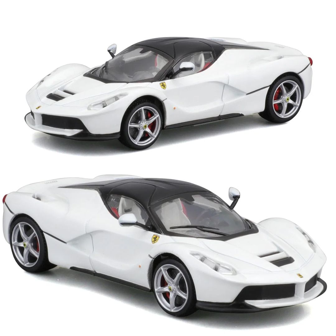 White Ferrari LaFerrari 1:43 Scale Die-Cast car by Bburago -Bburago - India - www.superherotoystore.com