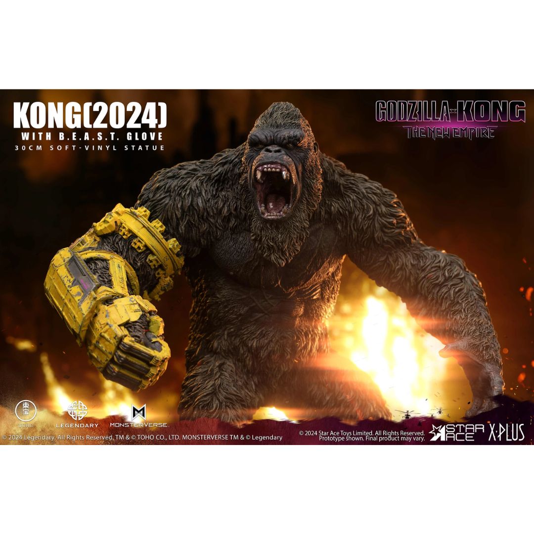 Kong (2024) With B.E.A.S.T. Glove By Star Ace -Star Ace Toys - India - www.superherotoystore.com