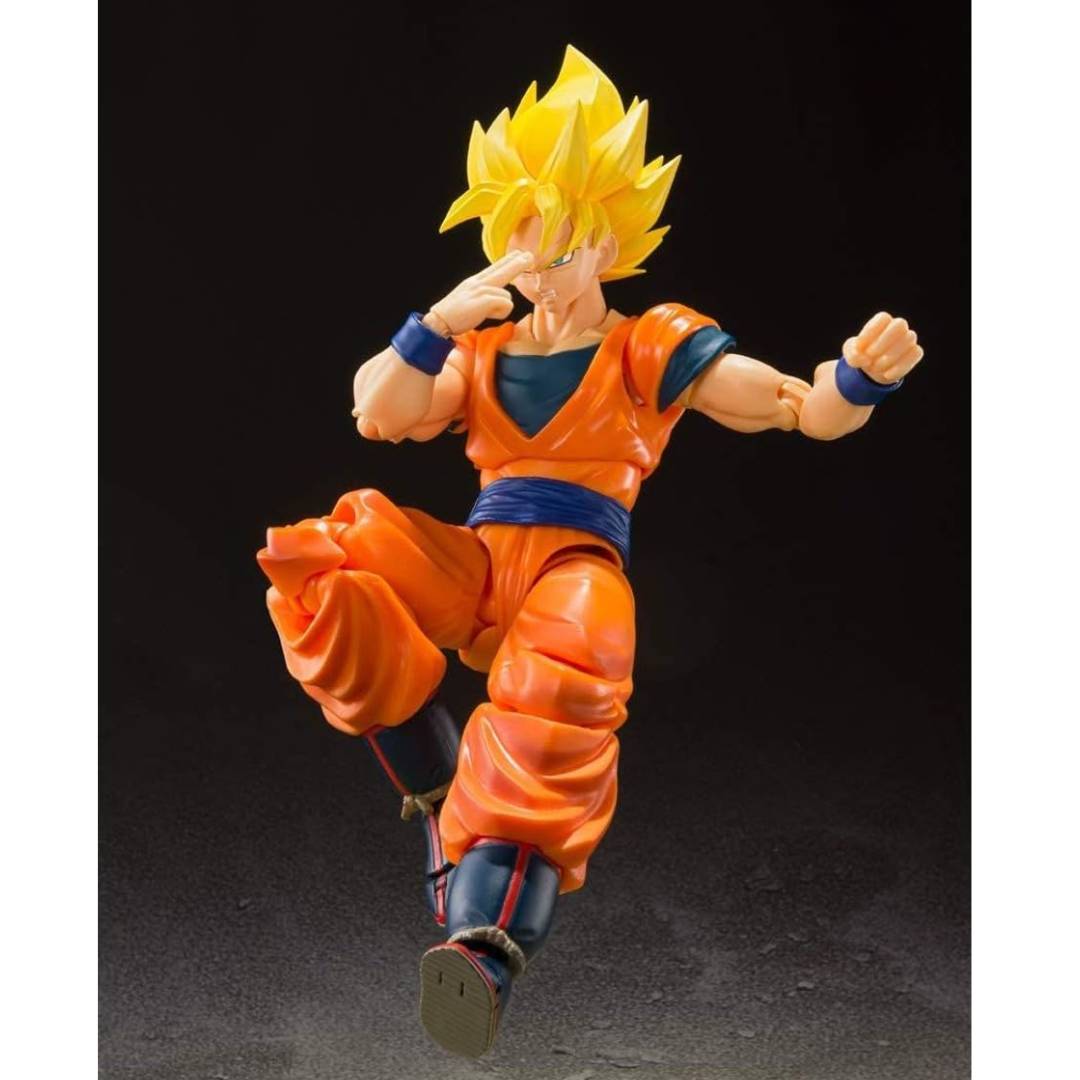 Dragon Ball Z - Super Saiyan Full Power Son Goku S.H. Figuarts figure by Bandai Tamashii Nations -Tamashii Nations - India - www.superherotoystore.com