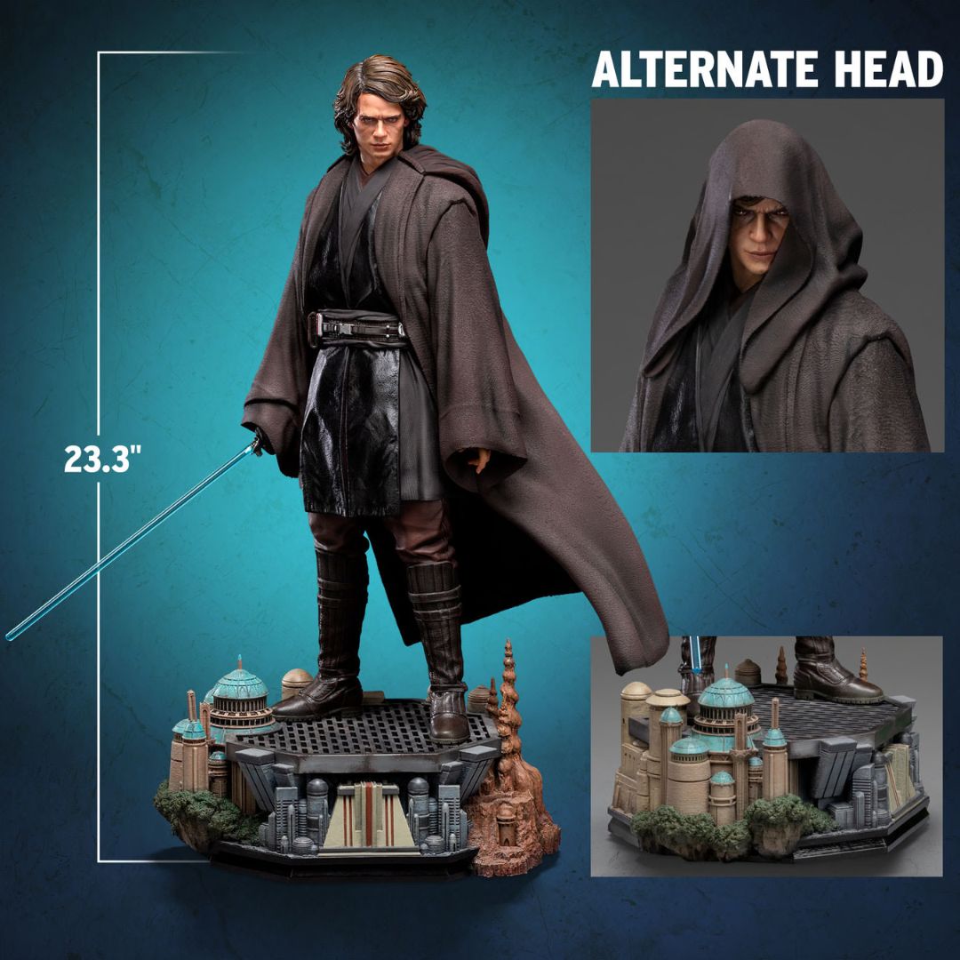 Anakin Skywalker Legacy Replica Statue By Iron Studios -Iron Studios - India - www.superherotoystore.com