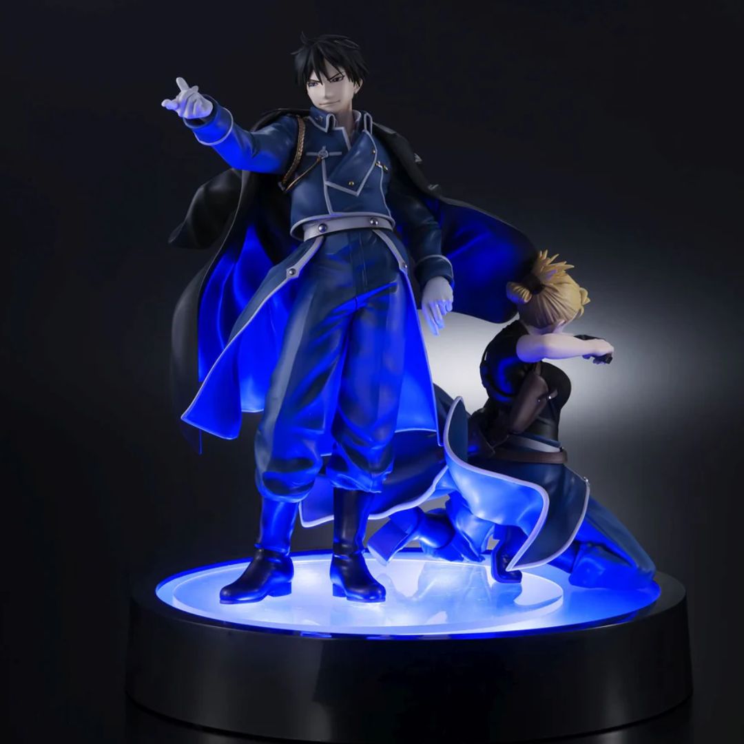 Precious G.E.M.  Fullmetal Alchemist  Roy Mustang & Liza Hawkeye By Megahouse