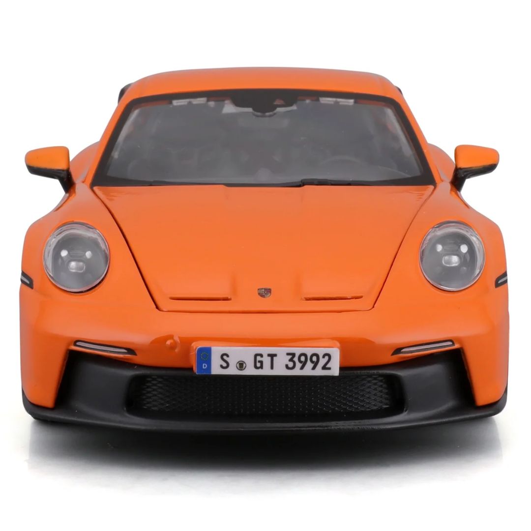 2022 Orange Porsche 911 GT3 1:24 Scale Die-Cast Car by Bburago -Bburago - India - www.superherotoystore.com