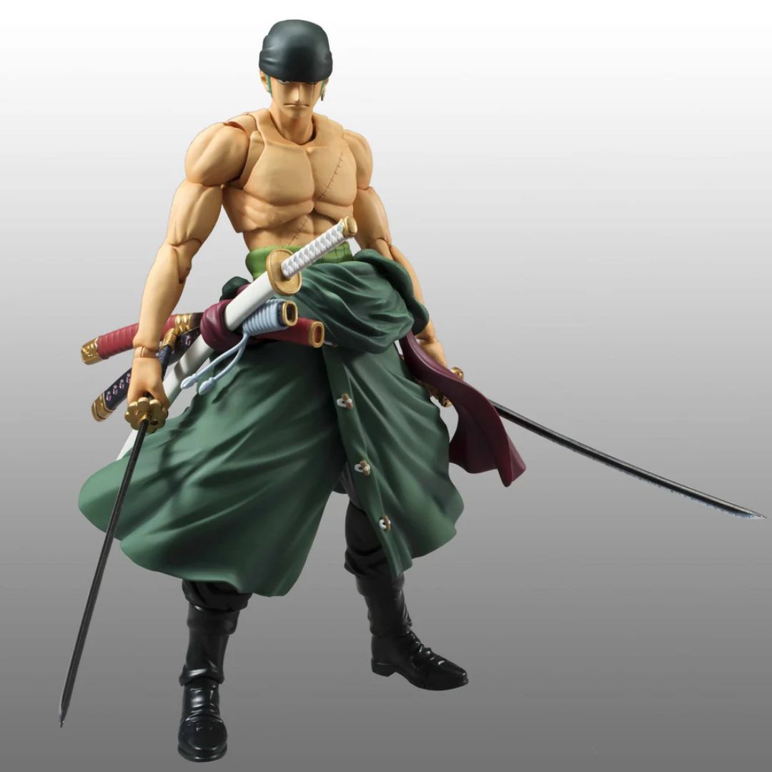 Variable Action Heroes  One Piece Roronoa Zoro (Repeat) Statue By Megahouse -Megahouse - India - www.superherotoystore.com