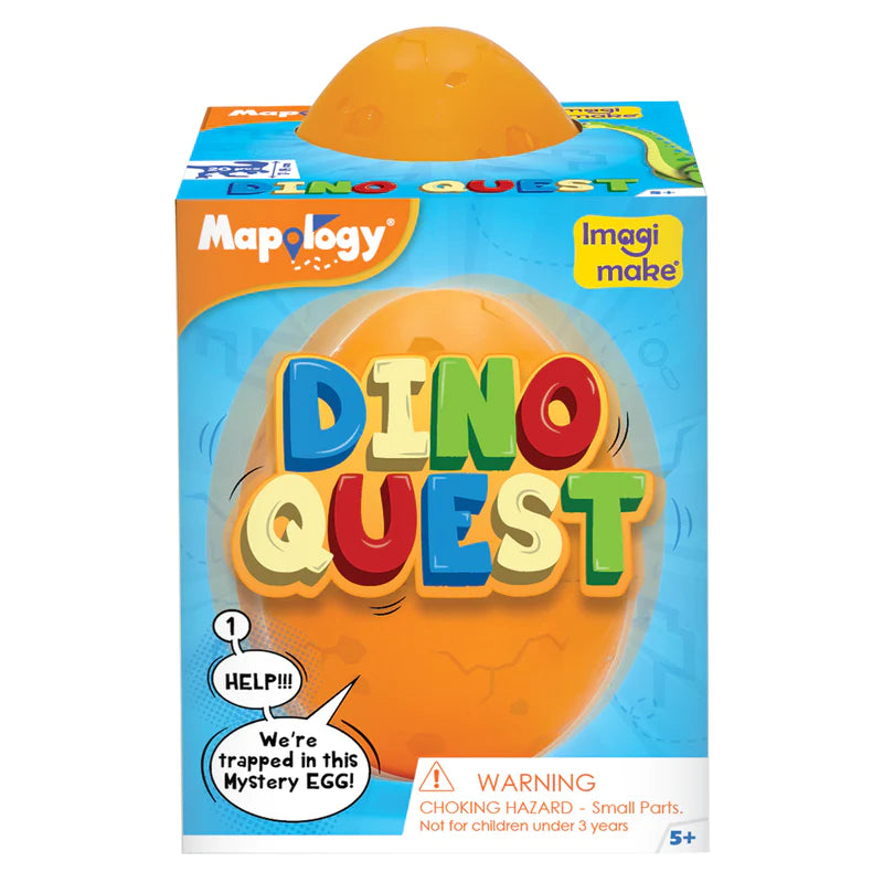 Mapology Dino Quest - Brachiosaurus, Pteranodon, Velociraptor -Imagimake - India - www.superherotoystore.com