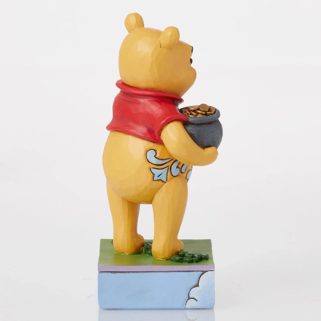 Pooh With Clovers & Pot Dstra Statue By Enesco By Enesco -Enesco - India - www.superherotoystore.com