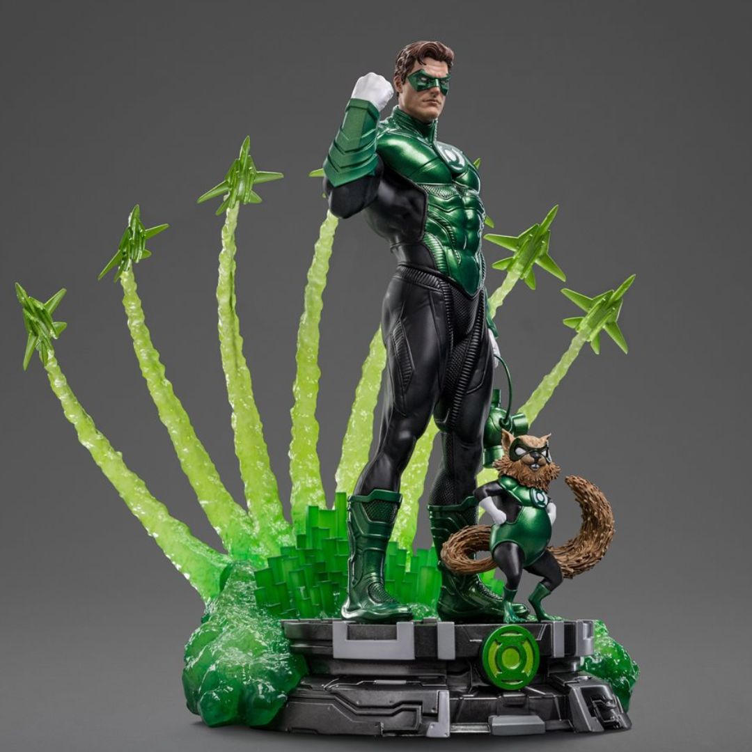 Green Lantern Unleashed Deluxe Statue By Iron Studios -Iron Studios - India - www.superherotoystore.com