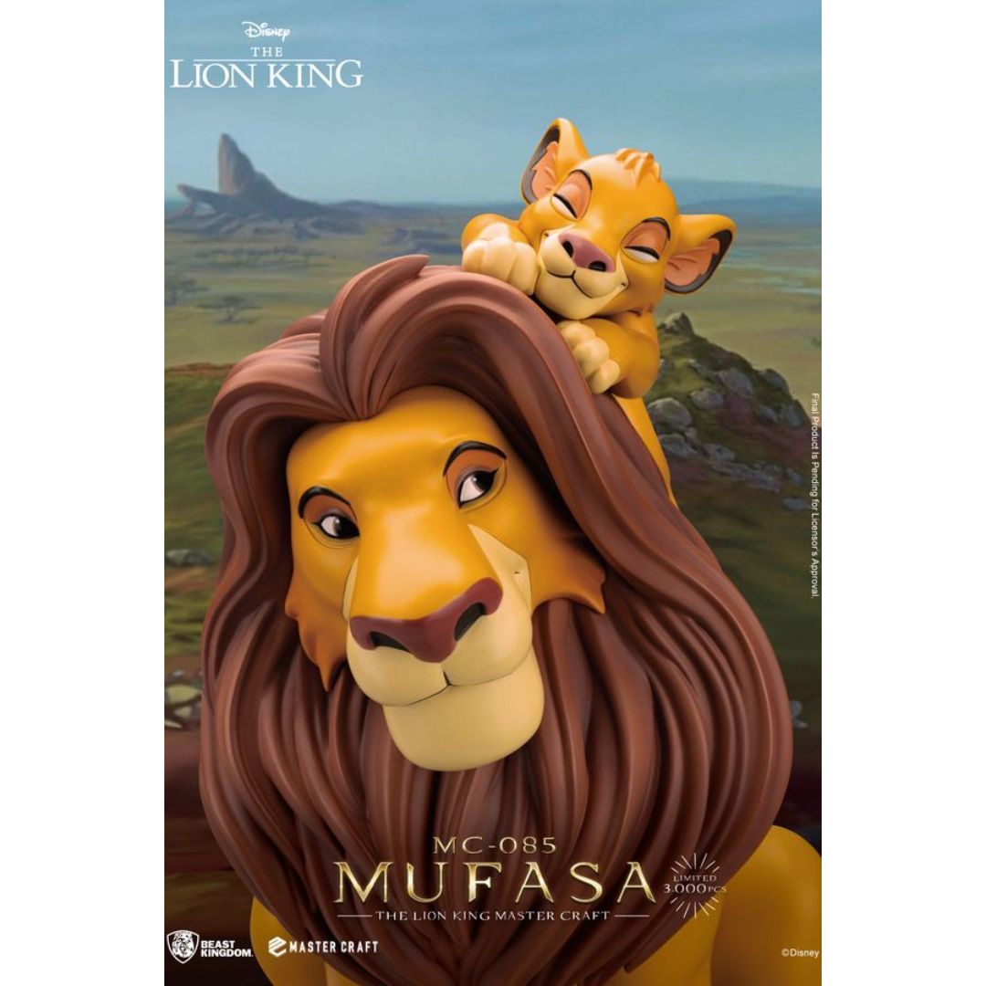 The Lion King Master Craft Mufasa Statue By Beast Kingdom -Beast Kingdom - India - www.superherotoystore.com