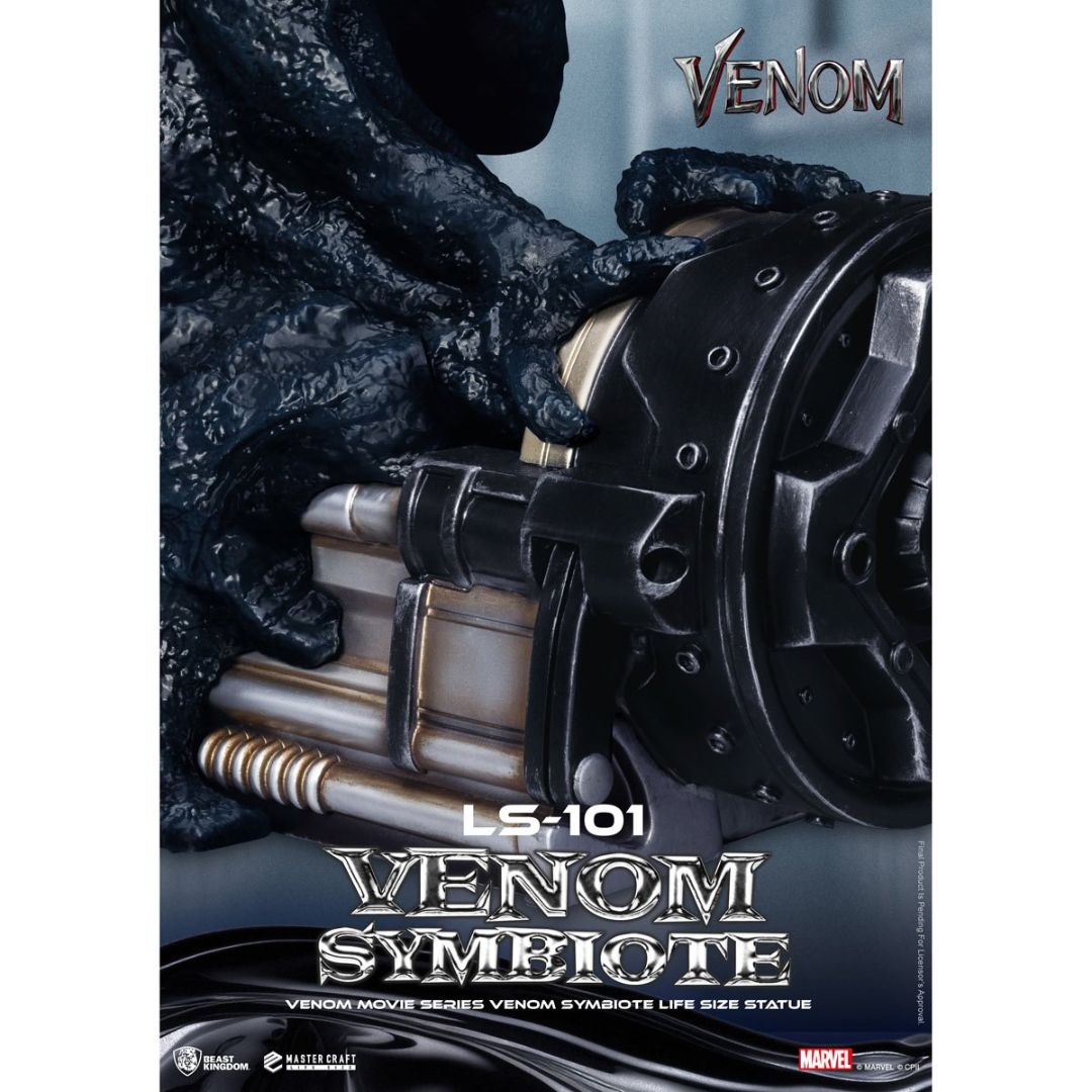 Venom Movie Series Ls-101 Venom Symbiote Life Size Statue By Beast Kingdom -Beast Kingdom - India - www.superherotoystore.com