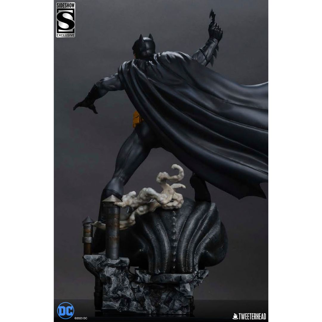 Batman™ (Black And Gray Edition ) Quarter Scale Maquette Statue By Tweeterhead -Tweeterhead - India - www.superherotoystore.com