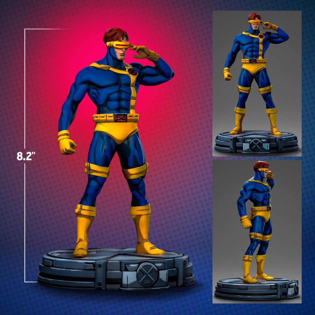 X-Men 97 Cyclops 1:10 Art Scale Limited Edition Statue by Iron Studios