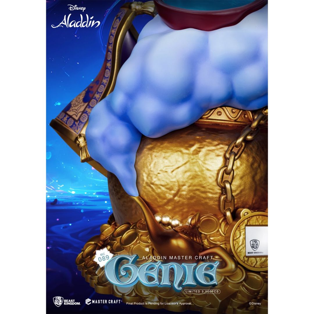 Aladdin Master Craft Genie Statue By Beast Kingdom -Beast Kingdom - India - www.superherotoystore.com