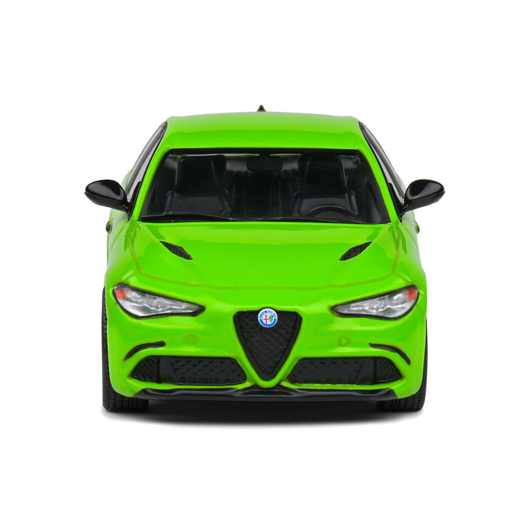 ALFA ROMEO GIULIA QUADRIFOGLIO GREEN 2020 1:43 scale by Solido -Solido - India - www.superherotoystore.com