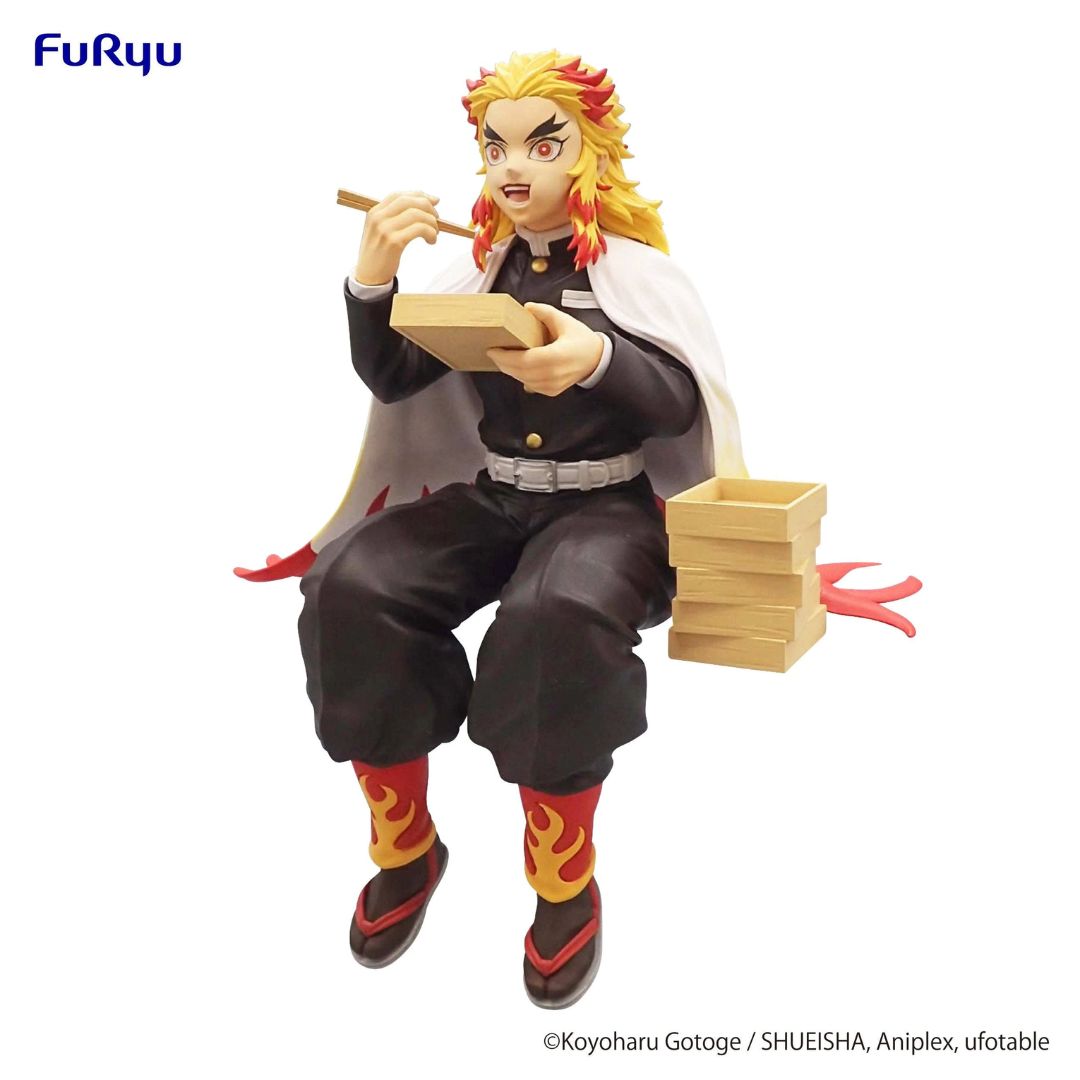 Demon Slayer: Kimetsu No Yaiba Noodle Stopper Statue -Rengoku Kyojuro By Furyu