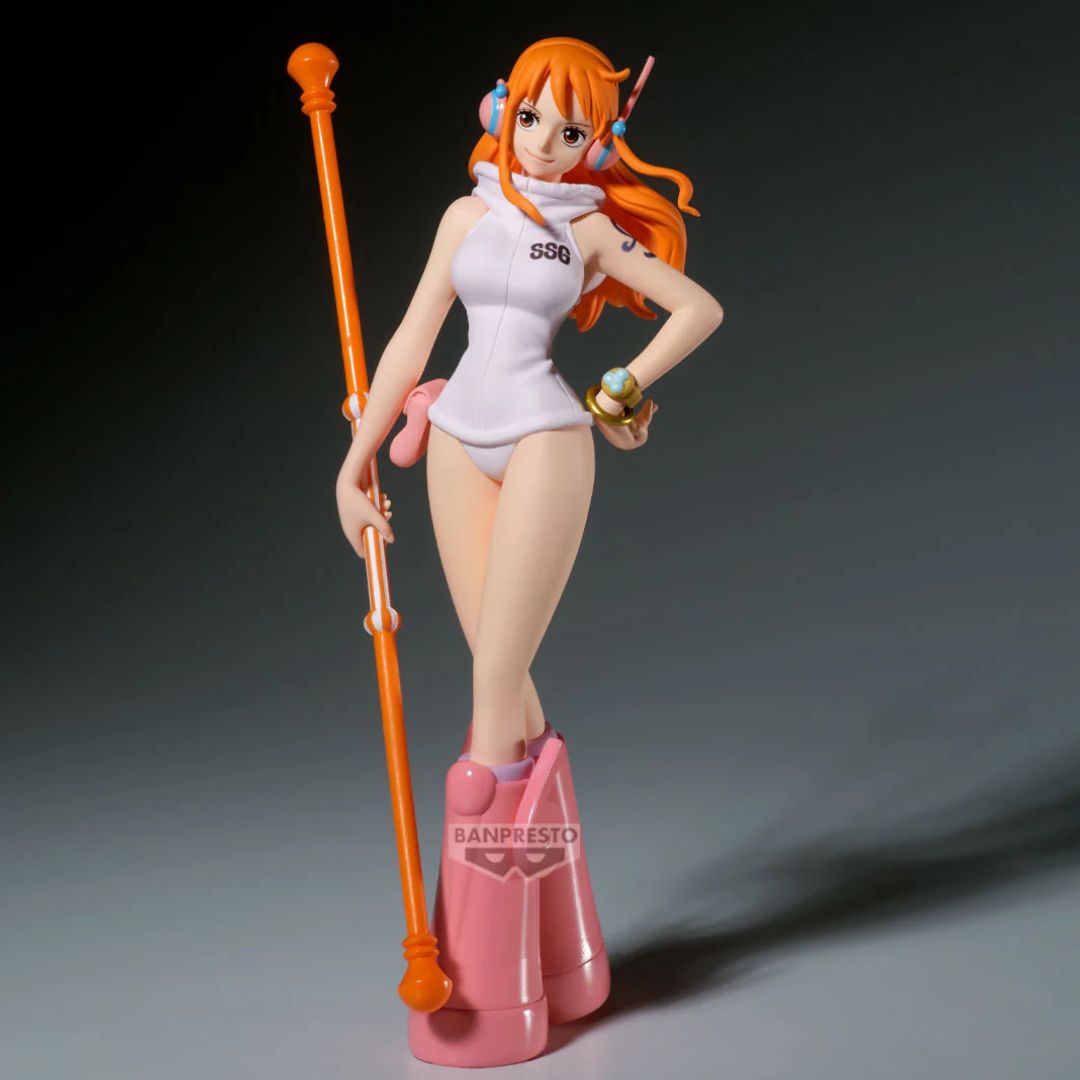 One Piece The Shukko - Nami - Ver.Egghead Figure Statue By Banpresto -Banpresto - India - www.superherotoystore.com